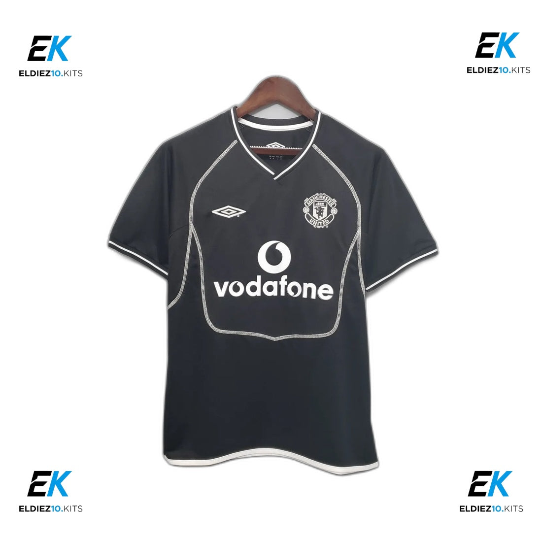 00-02 Manchester United Black Retro