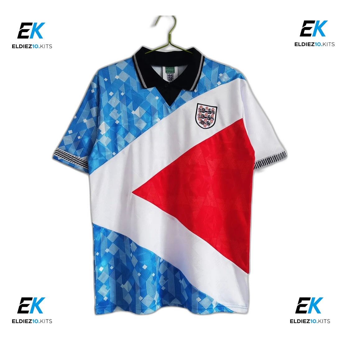 1990 England Three Color Retro