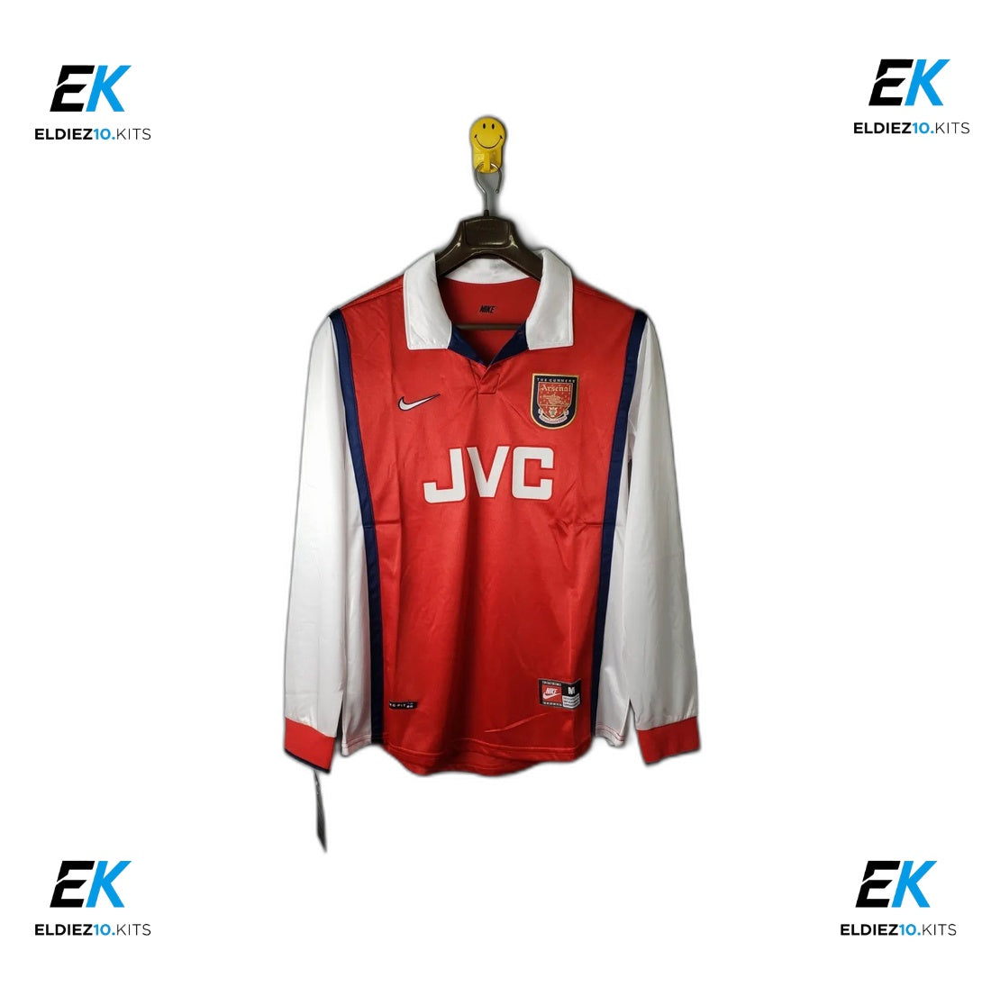 1998 Arsenal Home Long Sleeve Retro