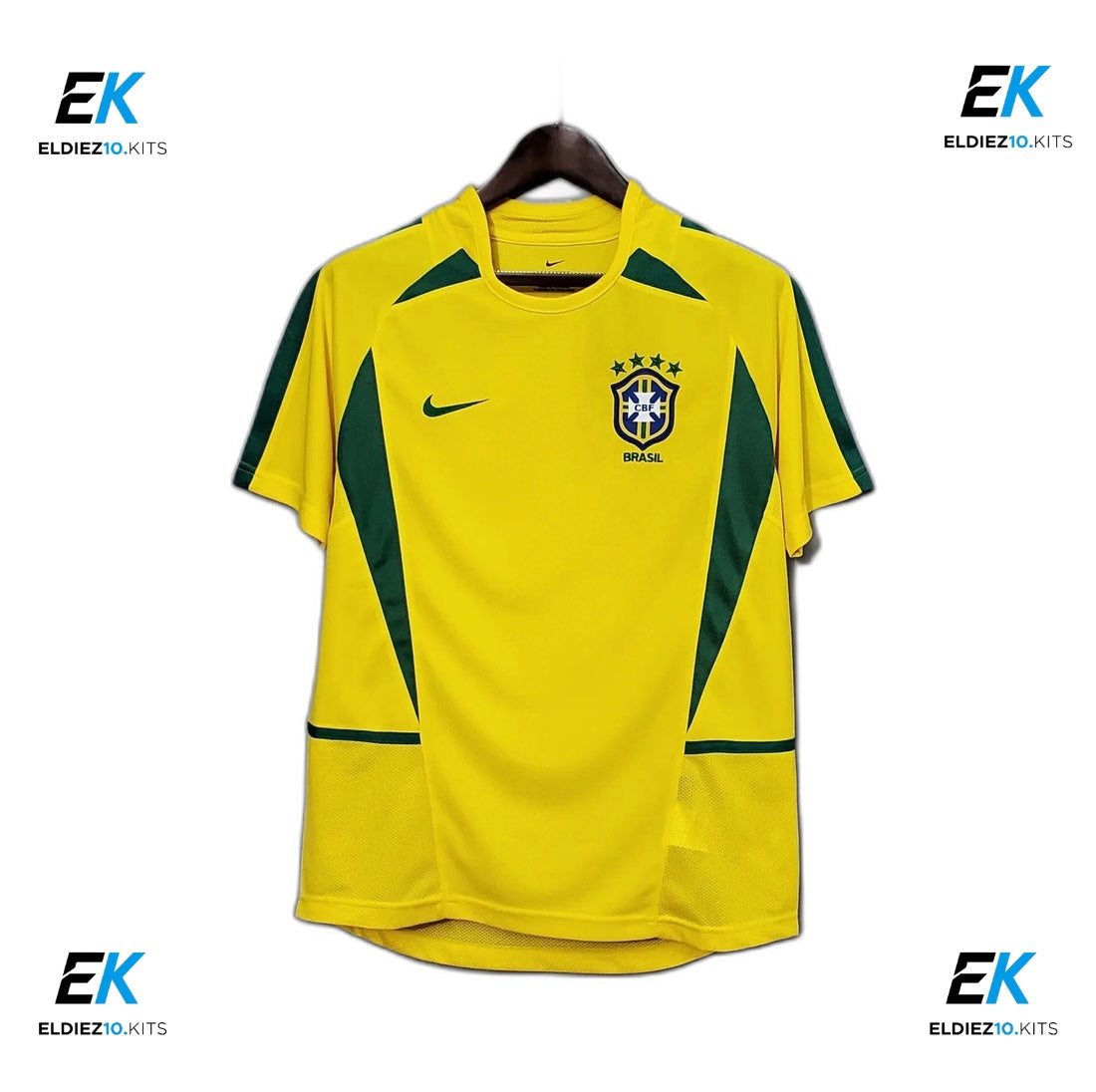 2002 Brazil Home Retro
