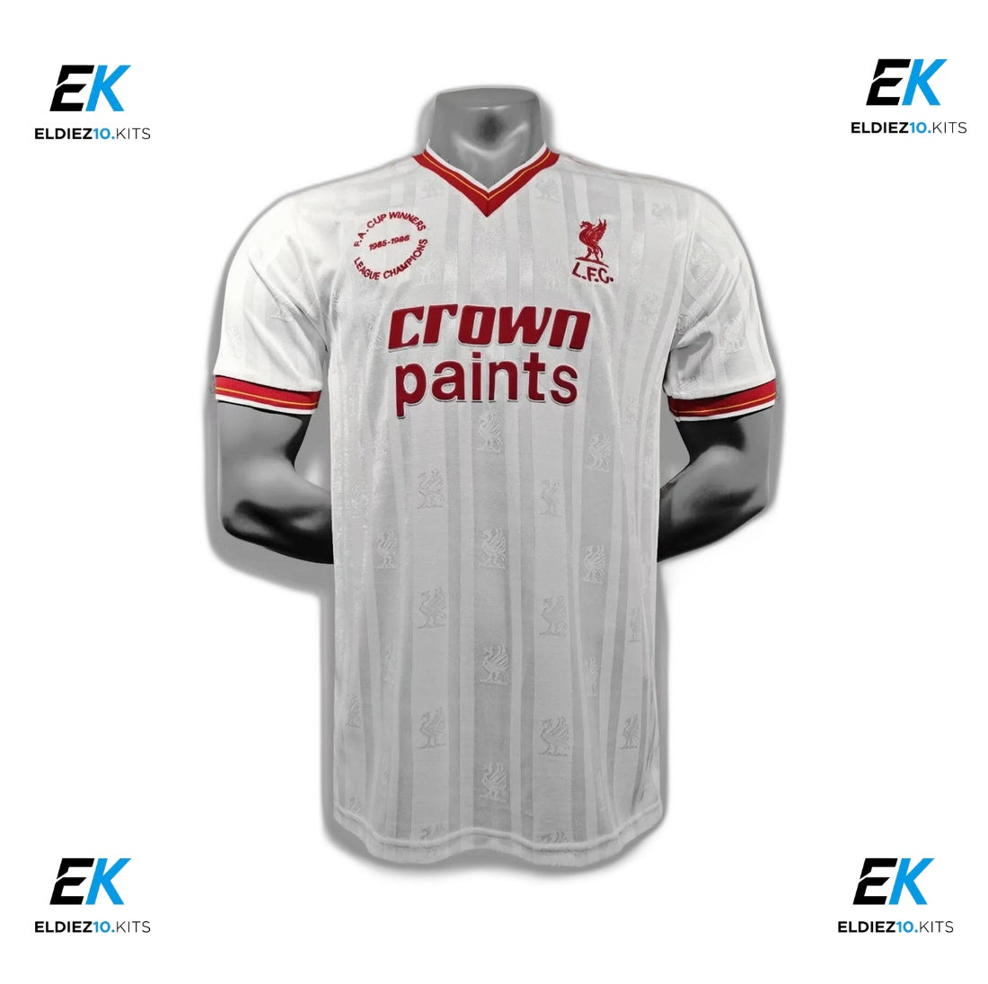 85-86 Liverpool Away Retro