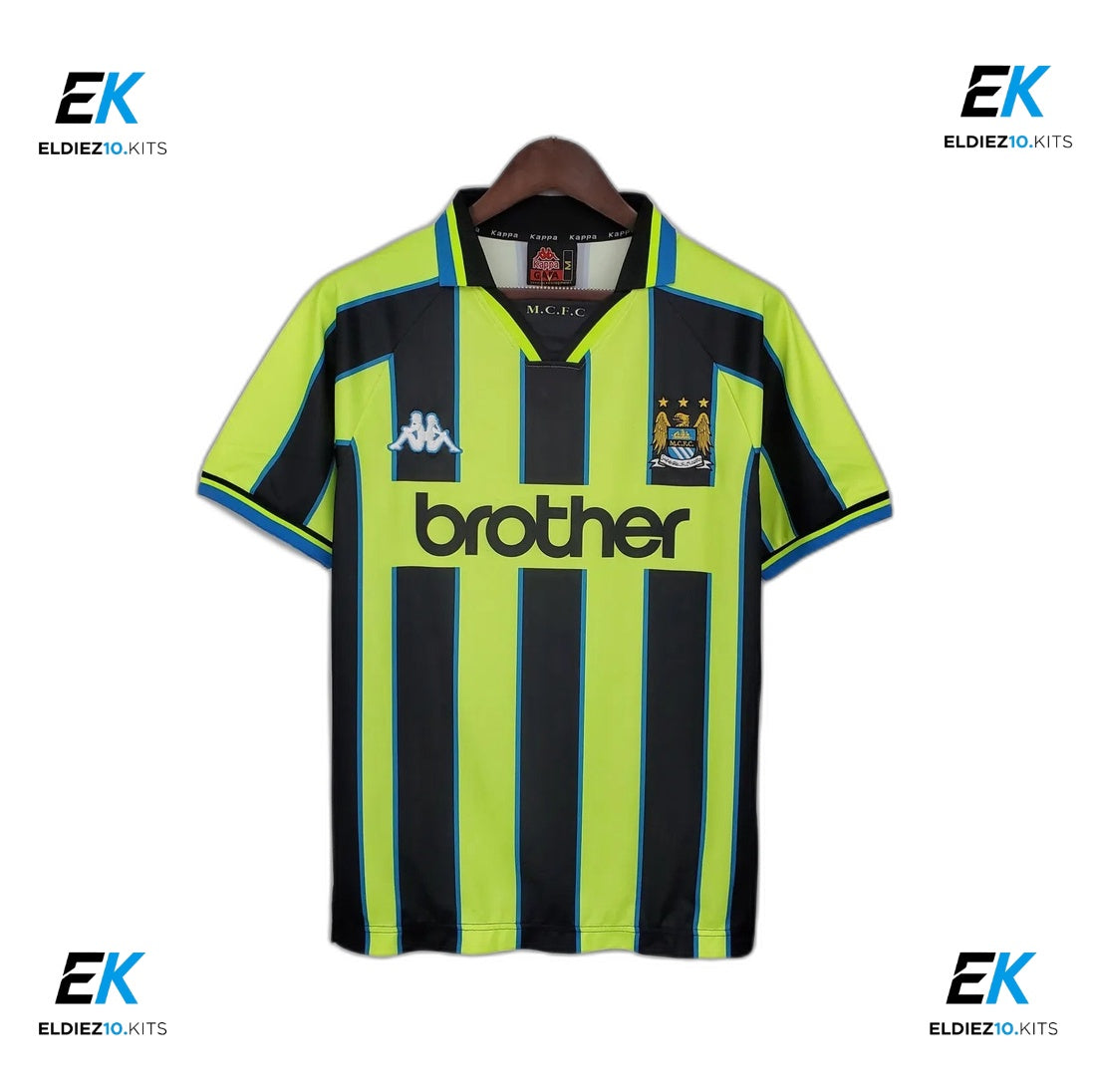 98-99 Manchester City Away Retro