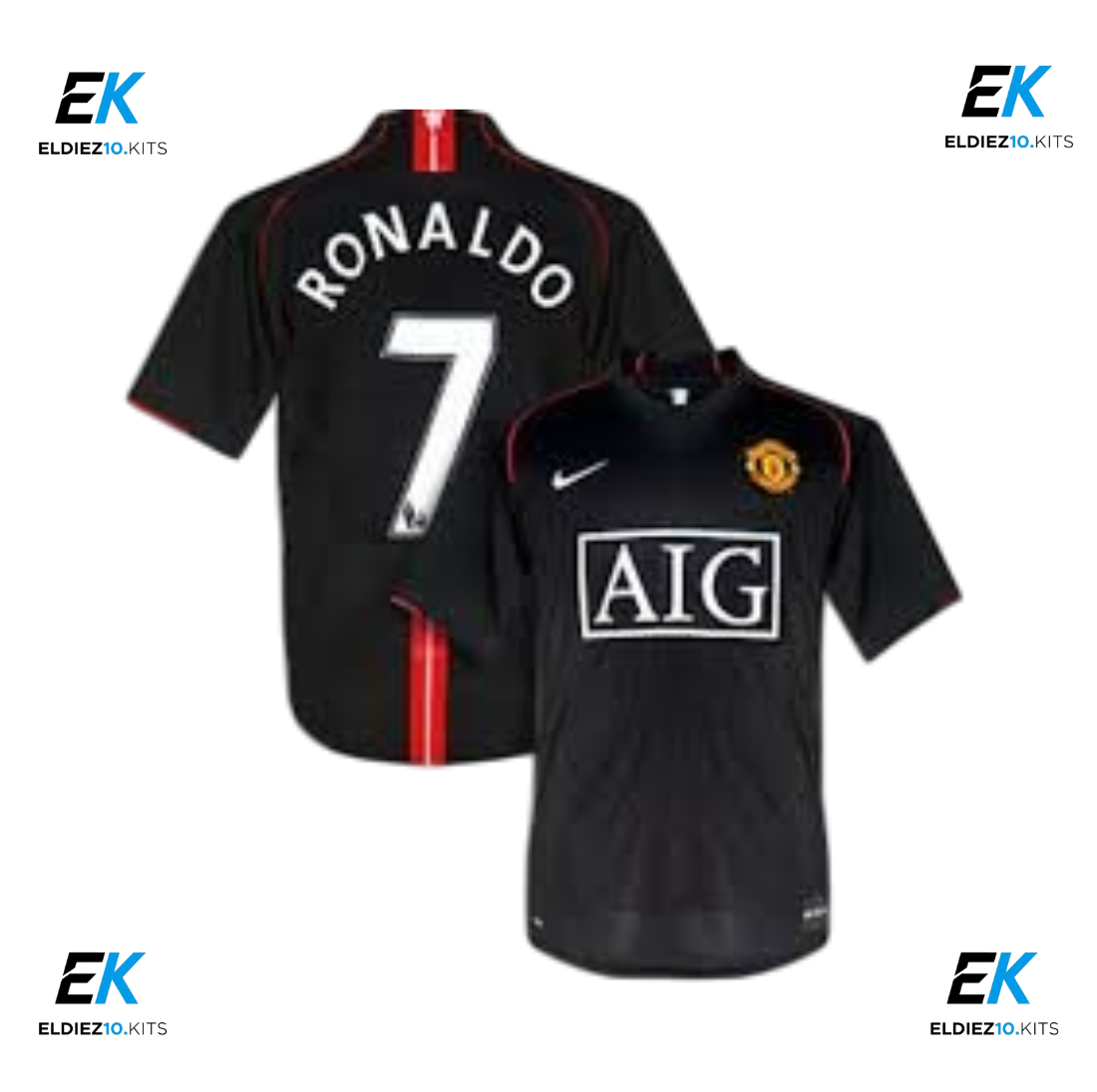 Manchester United 07/08 Third Ronaldo 7