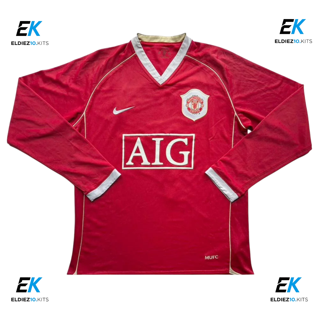 Manchester United 06/07 Home Long Sleeve Ronaldo 7