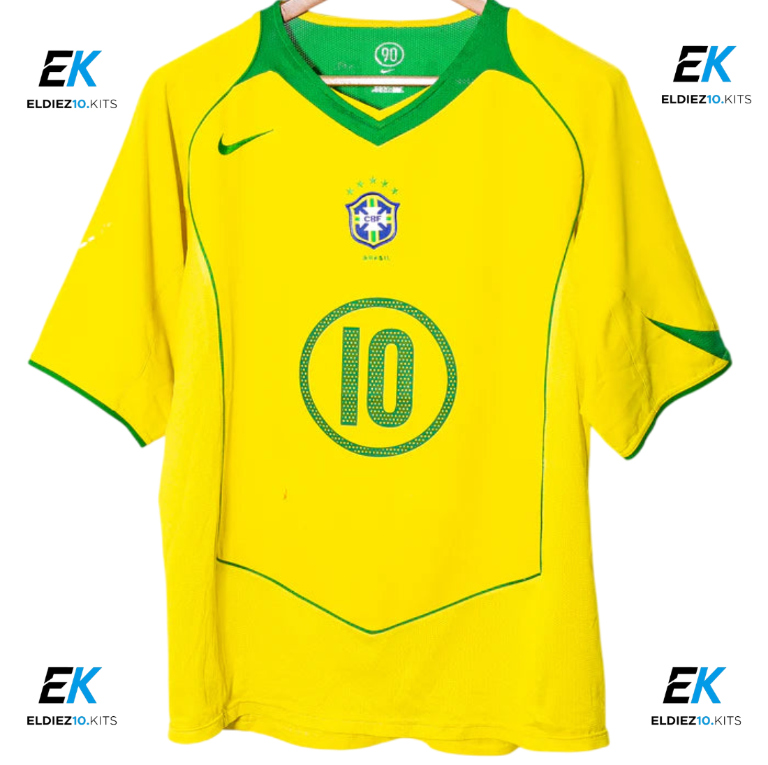 Brazil 2004 Home Ronaldinho 10