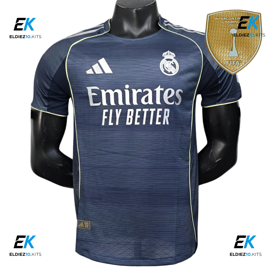 25-26 Real Madrid Away Player Version
