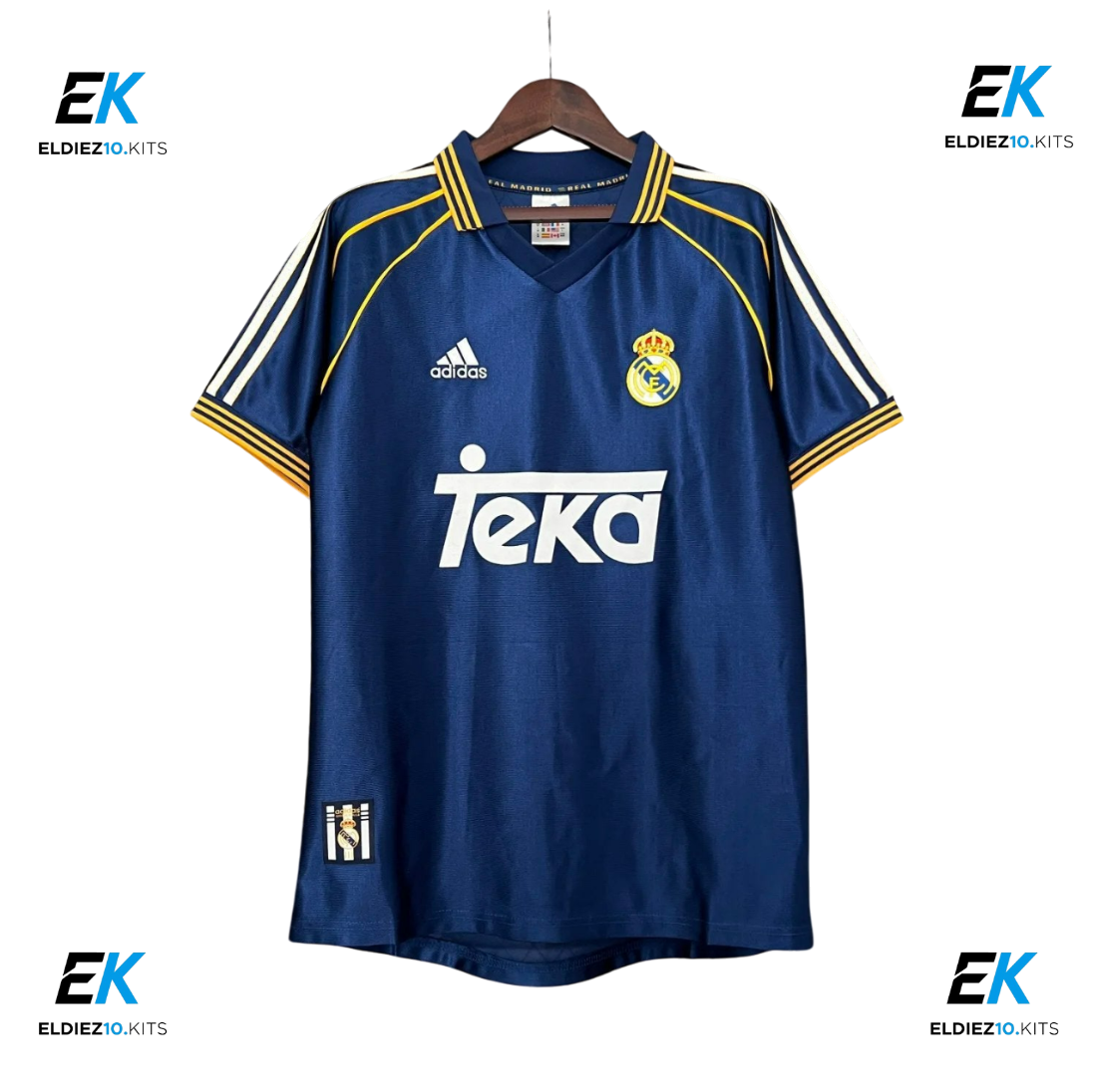 1998-00 Real Madrid Away Retro