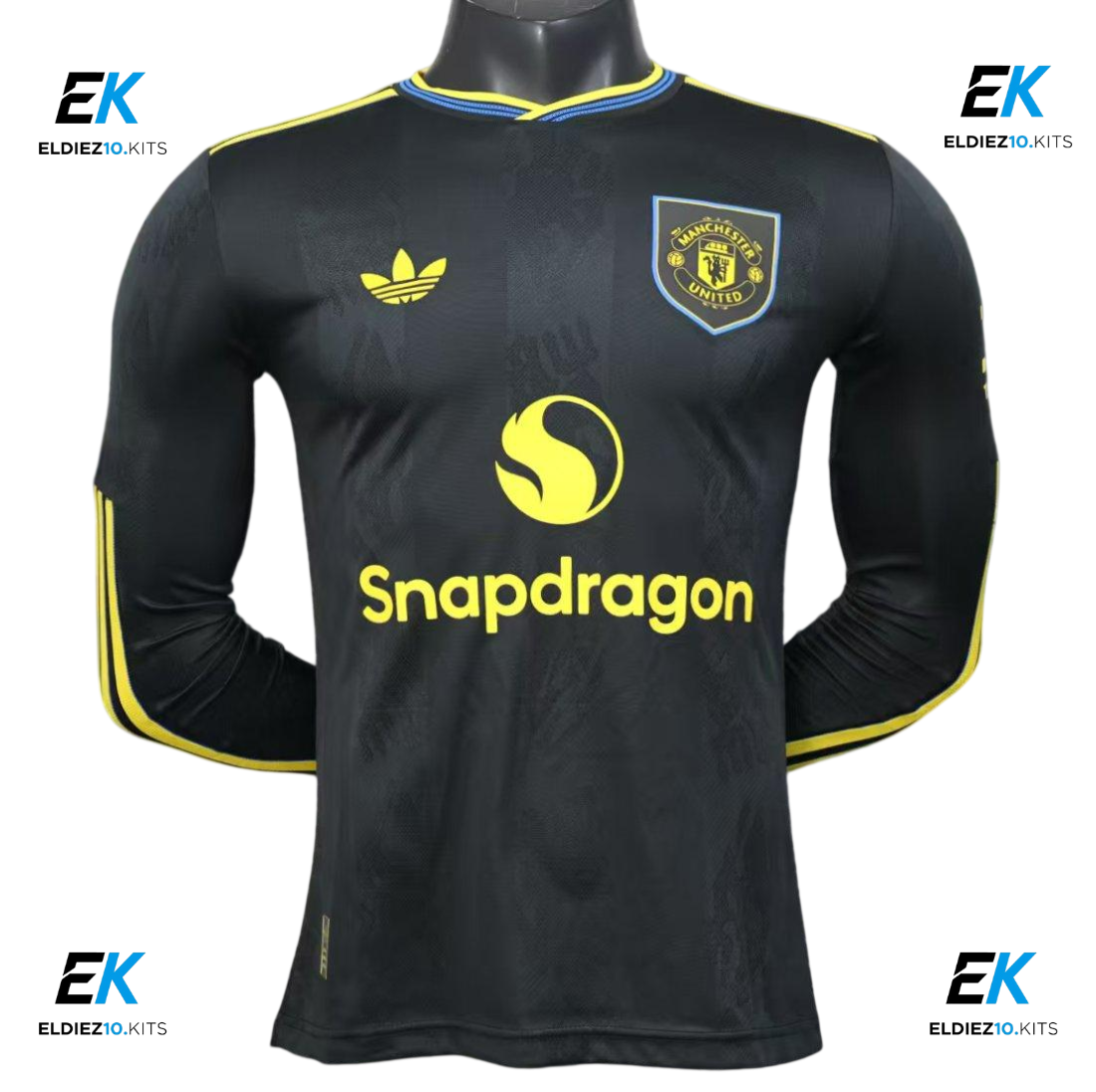 25-26 Manchester United Third Long Sleeve Player Version