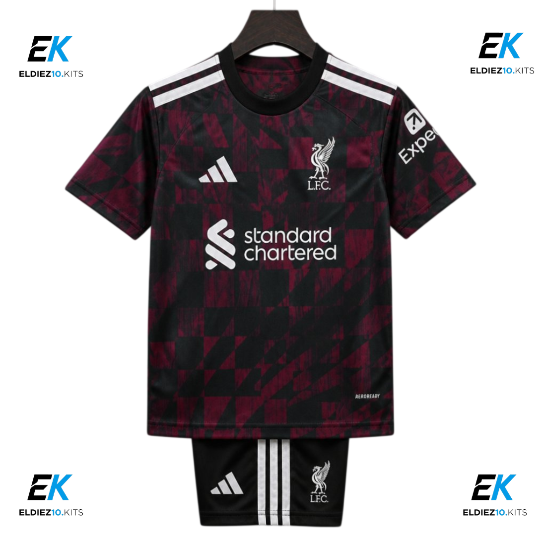 26-27 Liverpool Third Kids Kit