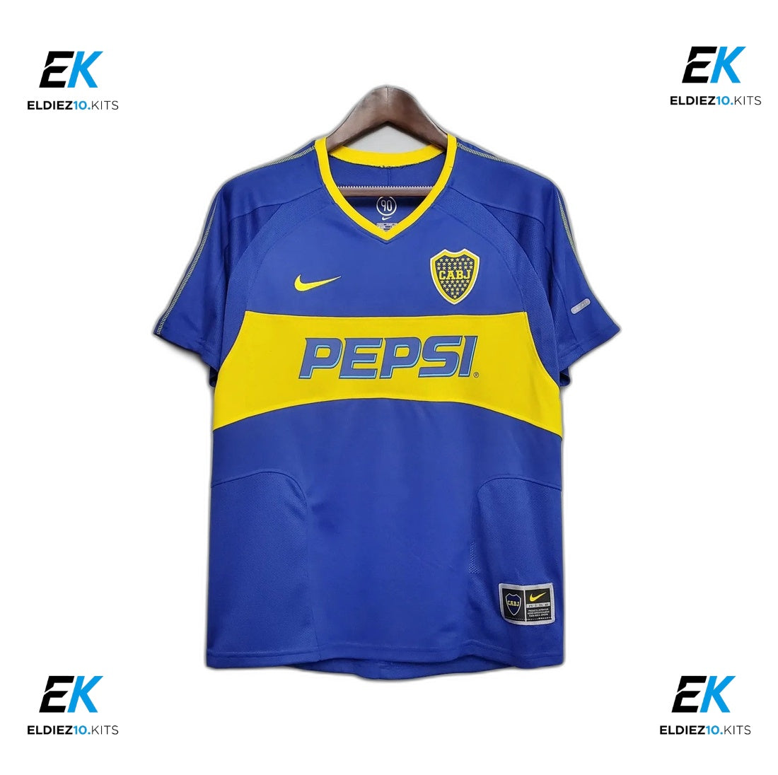 03-04 Boca Juniors Home Retro