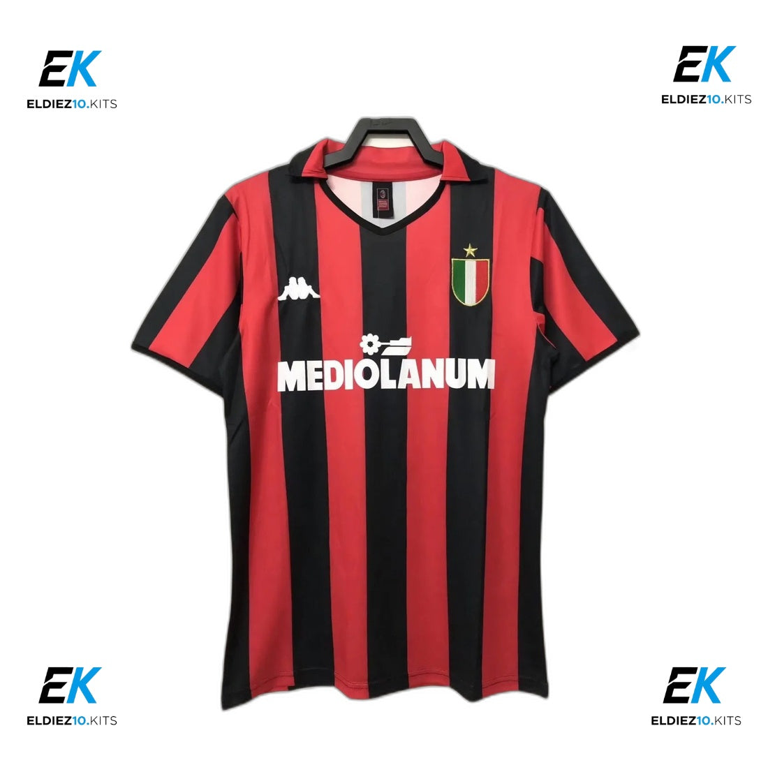 1988-89 AC Milan Home Retro