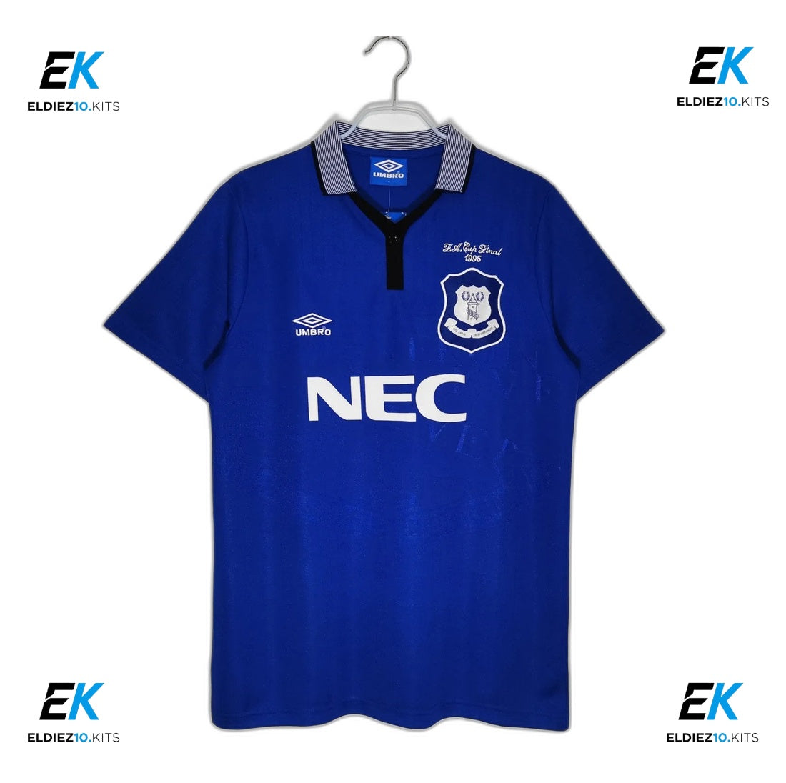 1995 Everton Home Retro