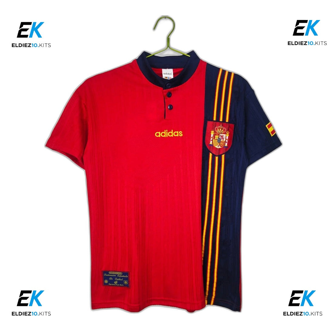 1996 Spain Home Retro