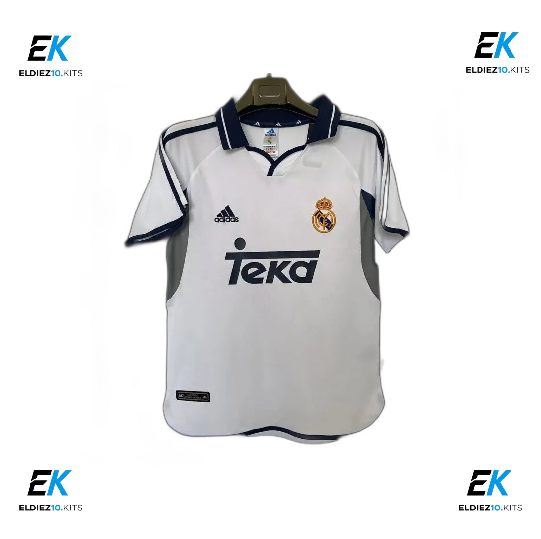 2000-01 Real Madrid Home Retro