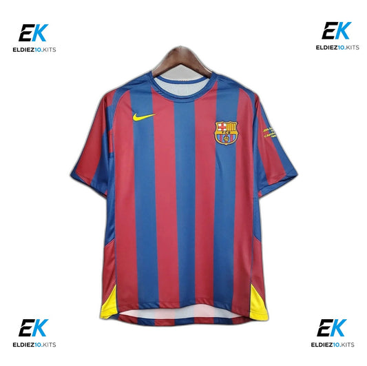 2006 Barcelona UEFA Champions League Home Retro
