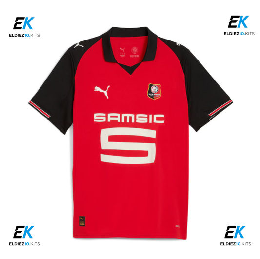 25-26 Stade Rennais Home Fan Version