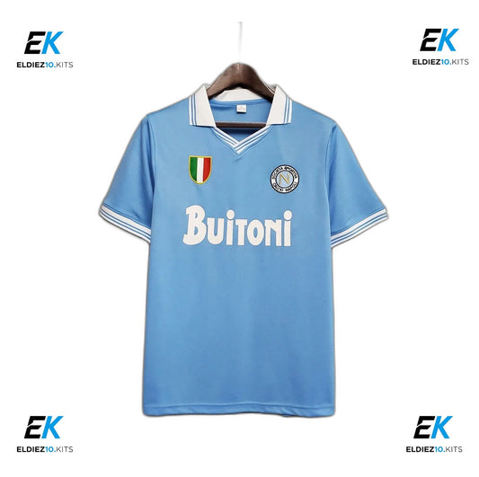 86-87 Napoli Home Retro