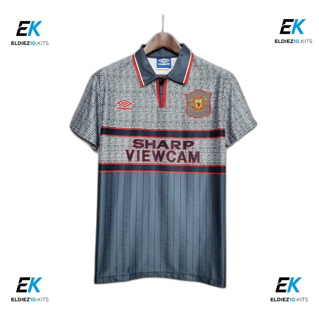 95-96 Manchester United Away Retro