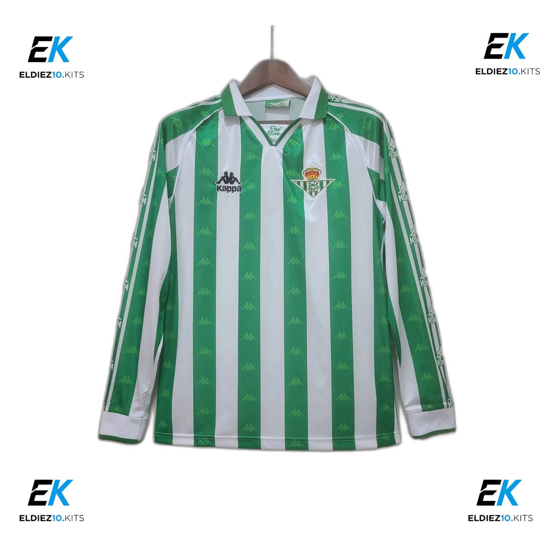 95-97 Real Betis Home Long Sleeve Retro