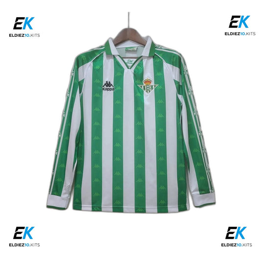 95-97 Real Betis Home Long Sleeve Retro