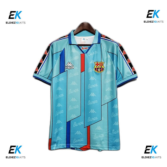 96-97 Barcelona Away Retro