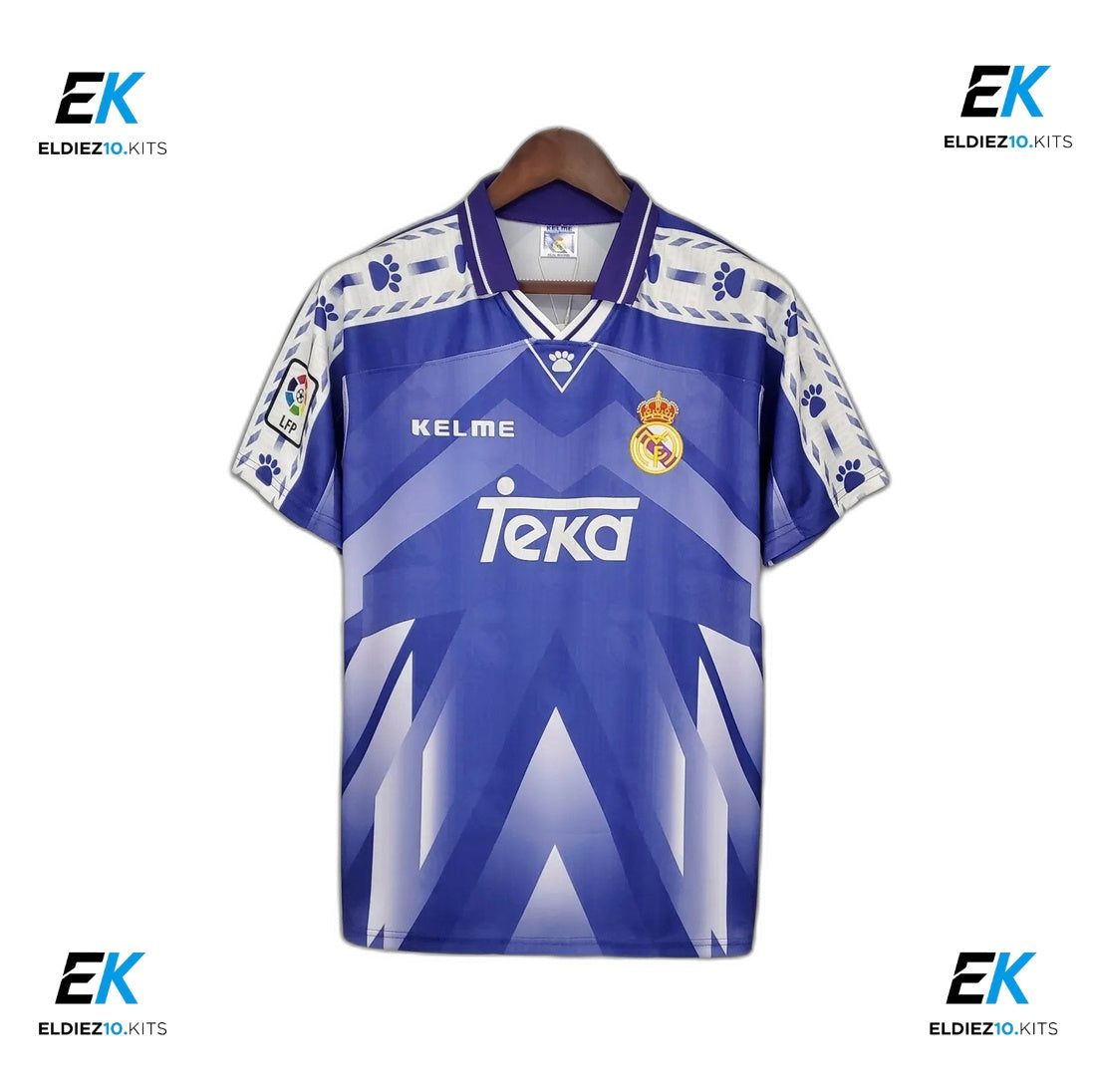 96-97 Real Madrid Away Retro