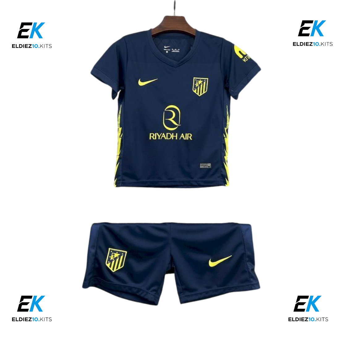 25-26 Atletico Madrid Away Kids Kit