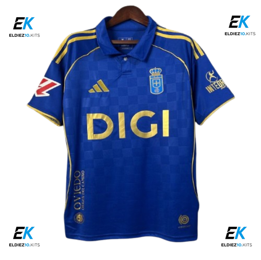 25-26 Real Oviedo Home Fan Version