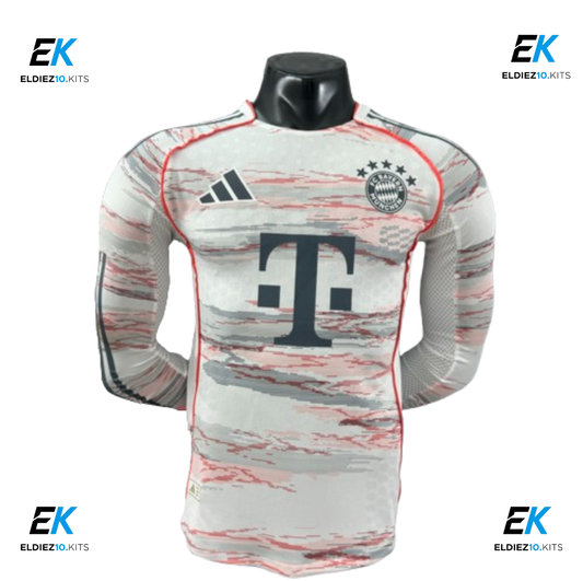 25-26 Bayern Munich Away Player Long Sleeve Version