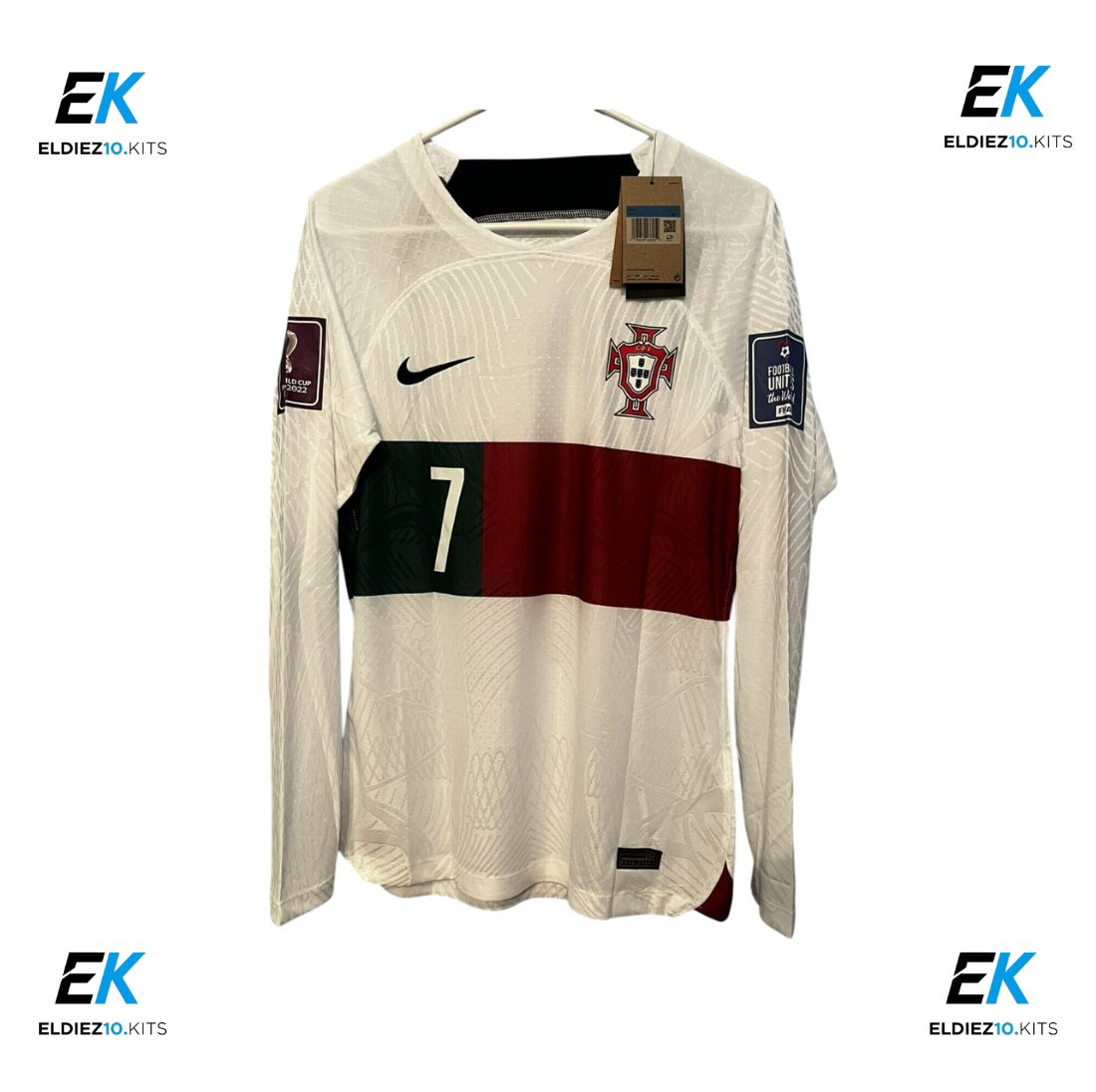 Portugal Away Long Sleeve 2022 WORLD CUP Ronaldo 7