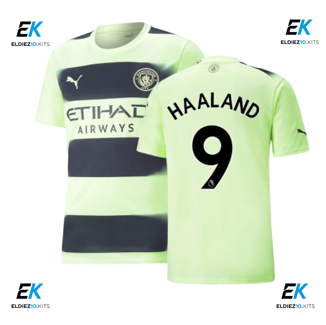 Manchester City 22/23 Third Haaland 9