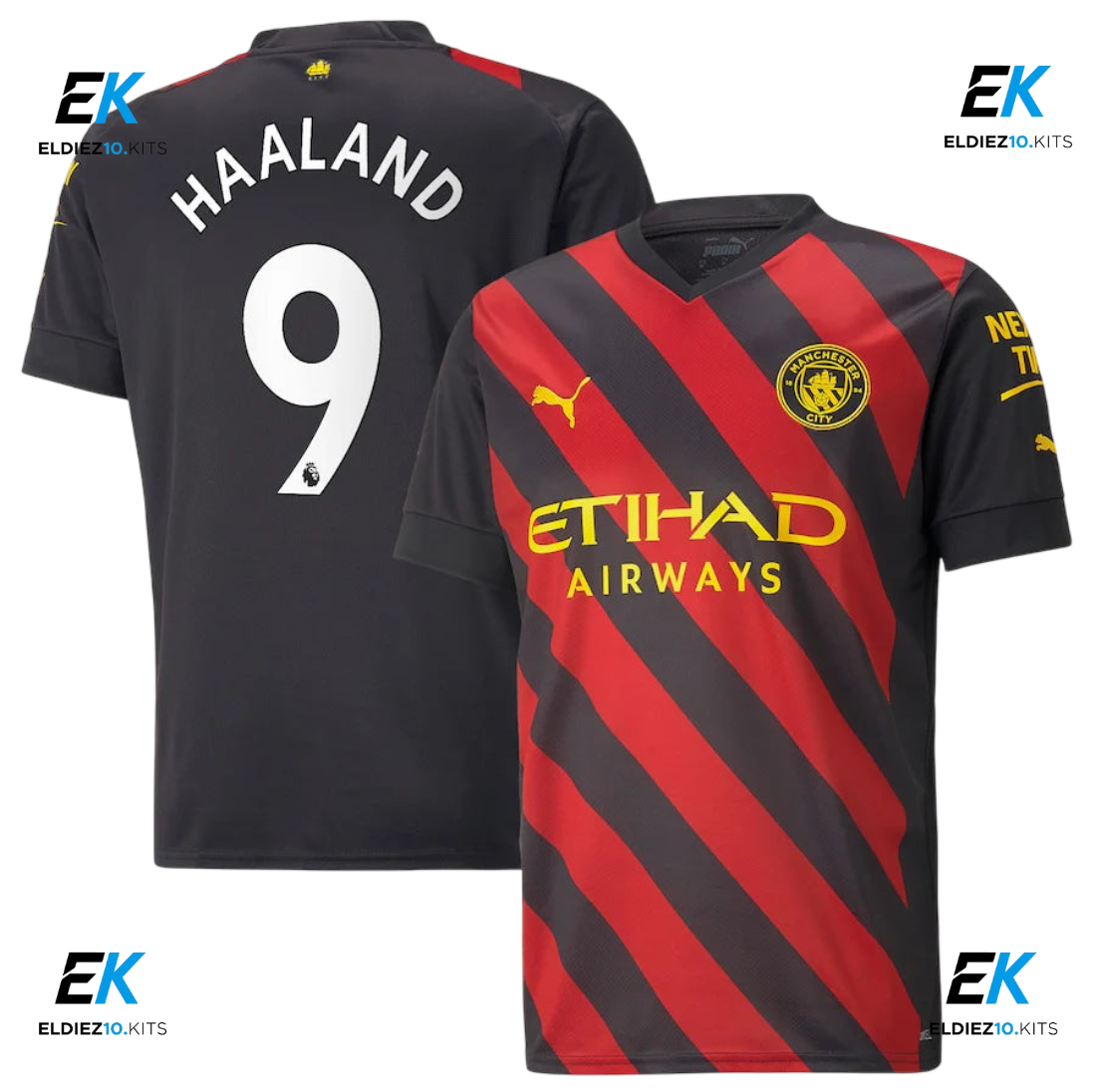 Manchester City 22/23 Away Haaland 9