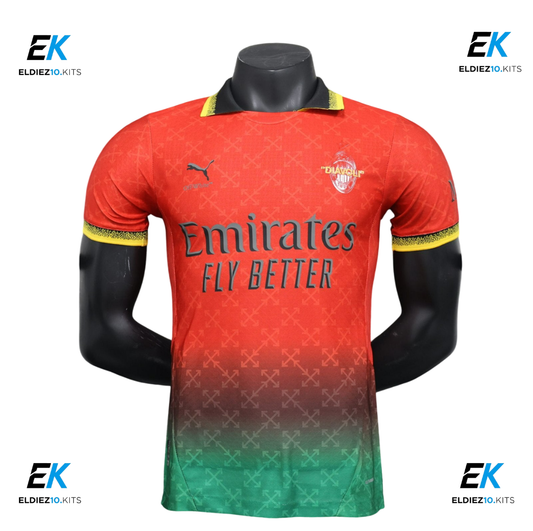 24-25 RED PUMA X AC MILAN X OFF-WHITE™ Player Version