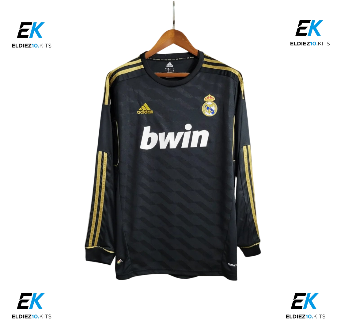 11-12 Real Madrid Away Retro Long Sleeve
