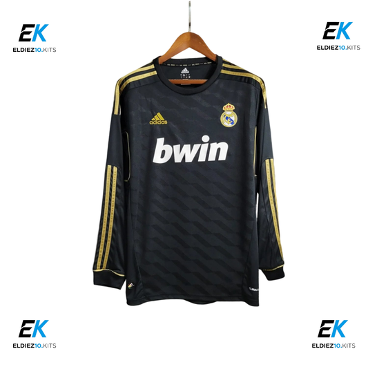 11-12 Real Madrid Away Retro Long Sleeve