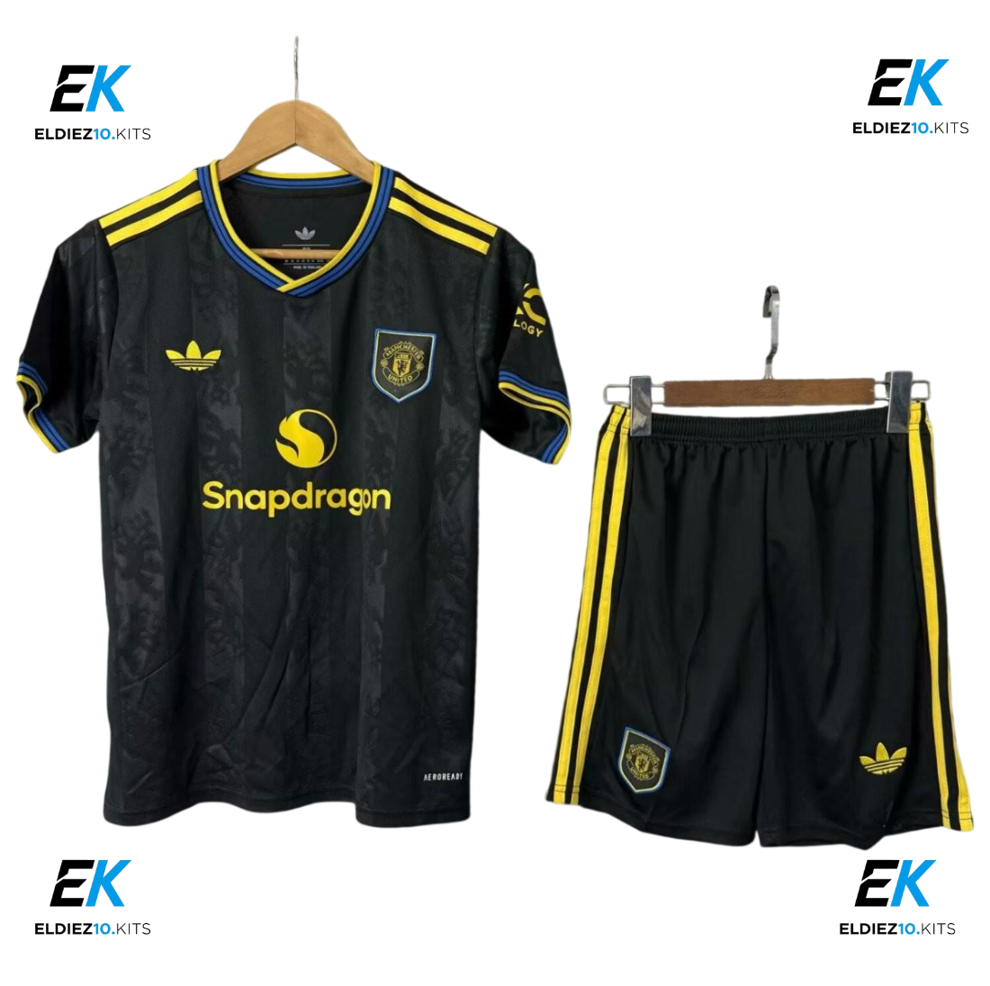 25-26 Manchester United Third Kids Kit