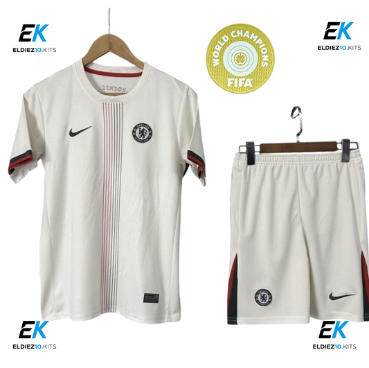 25-26 Chelsea Away Kids Kit
