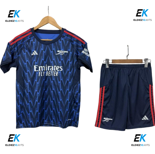 25-26 Arsenal Away Kids Kit