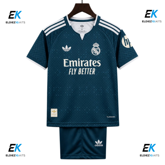 26-27 Real Madrid Away Kids Kit