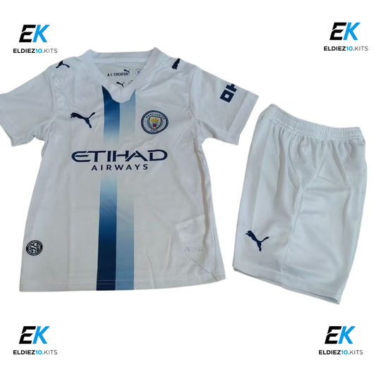 26-27 Manchester City Away Kids Kit