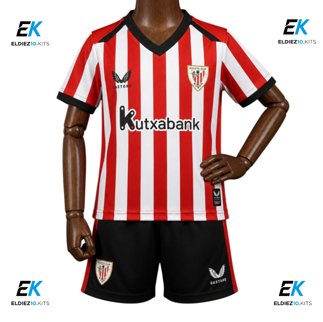 26-27 Athletic Bilbao Home Kids Kit