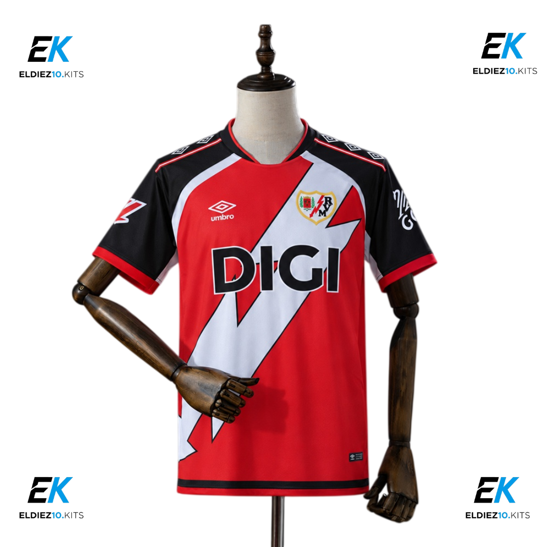 26-27 Rayo Vallecano Away Fan Version
