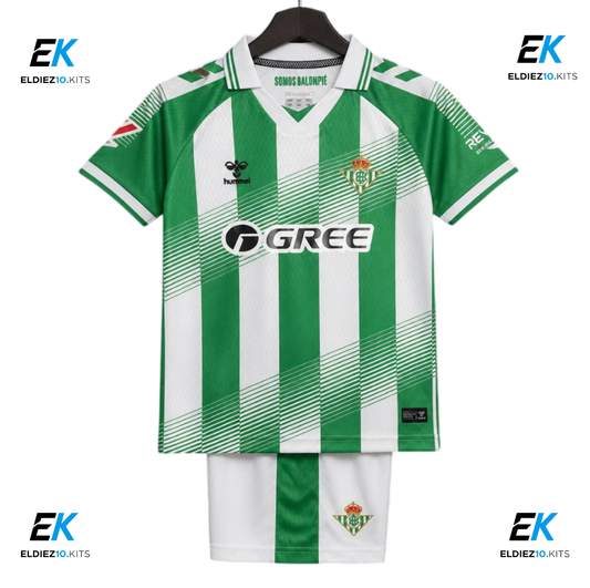 26-27 Real Betis Home Kids Kit