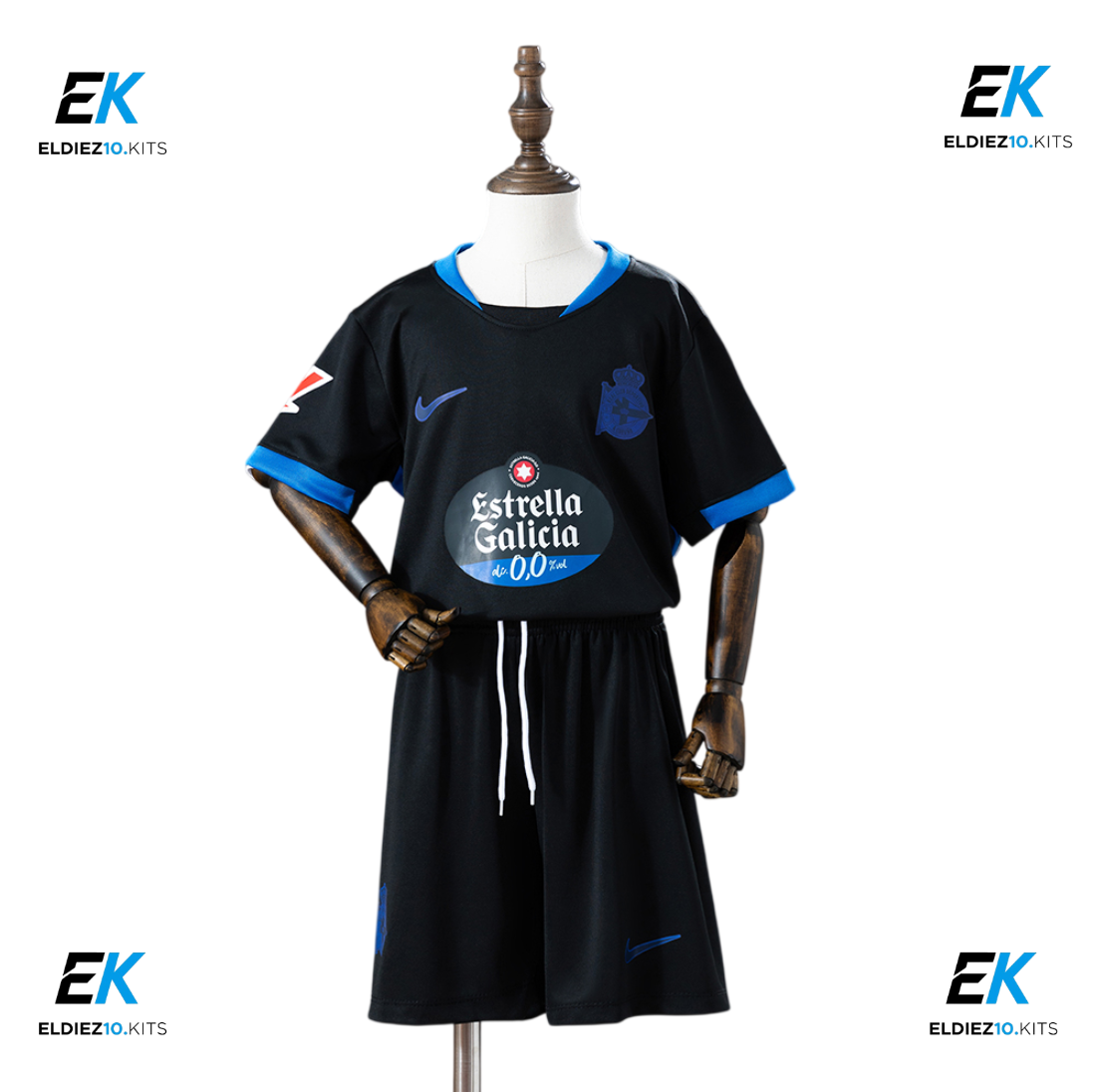 26-27 Deportivo de A Coruña Away Kids Kit