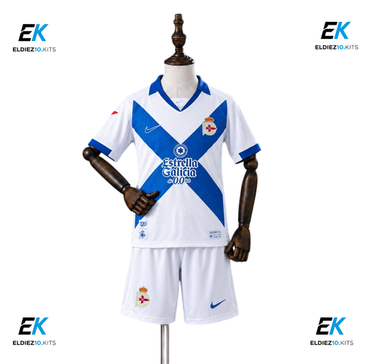 26-27 Deportivo de A Coruña Third Kids Kit