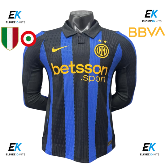 26-27 Inter Milan Home Long Sleeve Player Version